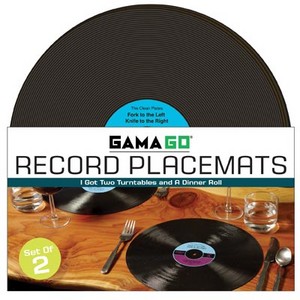 mrgift.com.au Pic 4 - Record Placemats 2495 httpwwwmrgiftcomauhomewaresrecordplacemats