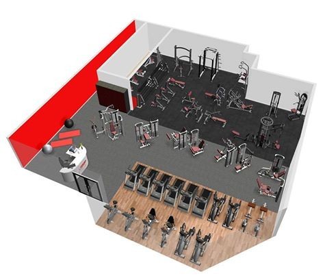 Snap Fitness Pic 1 - Layout of SnapFitness Woodville 247