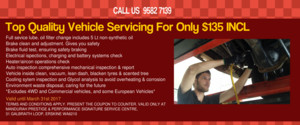 Mandurah Vehicle Tyre Centre Pic 2 - Vehicle Service for Only 135