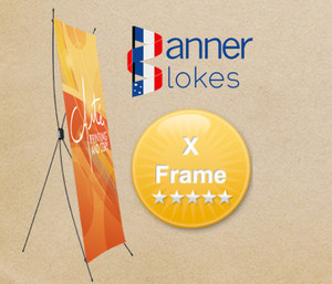 Banner Blokes Pic 3 - X Frame