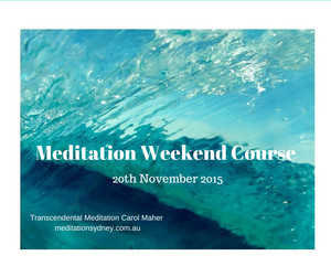 Transcendental Meditation Carol Maher Pic 3 - Upcoming Meditation Retreat