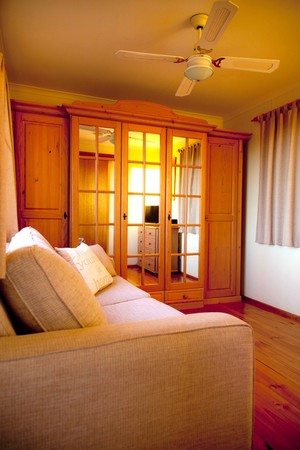 Moana Beach Sunset Holiday Accommodation Pic 3 - Lounge Room with foldout Double Size Sofa Bed