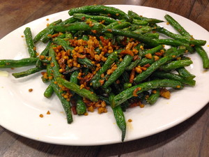 Taste of Shanghai Pic 5 - Stir Fried Green Beans with Pork Mince 1580