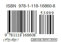 iPrint Labels Pty Ltd Pic 4 - ISBN sample label