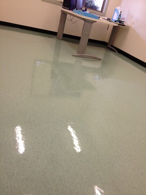 Rowles & James Cleaning Services Pty Ltd Pic 5 - After strip and seal vinyl floor