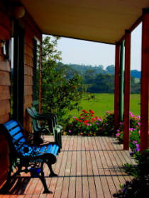 Buln Buln Cabins Pic 1 - Verandah