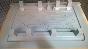 H Phipps Patternmakers Pty Ltd Pic 3 - Tooling board timber pattern for foundry use Grate Pattern for Bronze castings