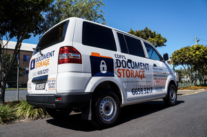 COFFS DOCUMENT STORAGE Pic 2 - Delivery van