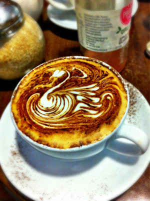 Coffee Trails Pic 5 - Ask Jonno for a swan coffee at Coffee Trails