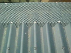 Gutter Guard Pic 3 - Gutter Guard to corri roof