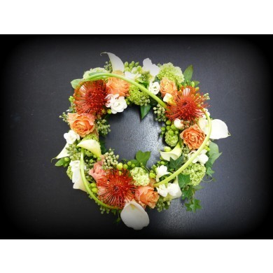 Pennyvonne Flowers Pic 1 - a wreath the symbol of eternal life