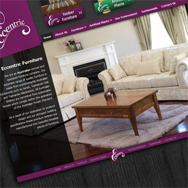 TobyJ.net Web Design Pic 1 - tobyjnet project eccentric furniture httpwwweccentricfurniturecomau