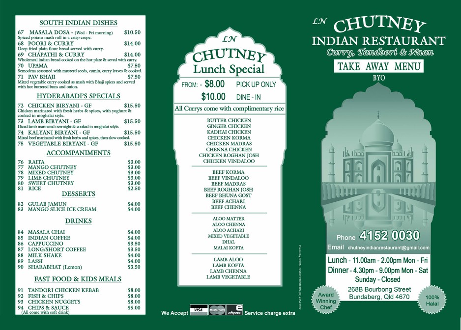 Chutney Indian Restaurant Pic 1