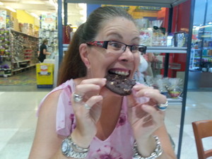 Mrs Fields Cookies Pic 4 - Delicious triple choc cookie at chermside