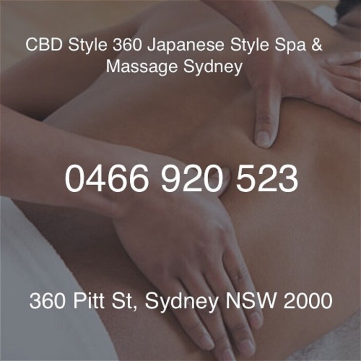 Cbd Style 360 Massage Sydney CBD Pic 1