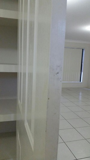 Brisbane Bond Cleaners Pic 4 - Pantry door cleaned by Brisbane Bond CLeaners Rockfield Villas