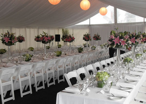 marquee - Grampians Atmosphere Event Hire Pic 2 - Table Settings