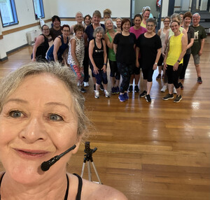 Jazzercise Hampton Dance Fitness Pic 3 - Hamming it up with a selfie