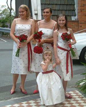 Denise's Wedding Flowers Pic 2 - bridesmaids