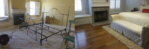 Port Handyman Pic 4 - Bedroom Before After