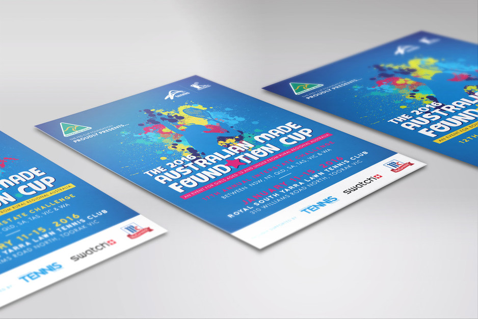 Alenson Design Pic 1 - Fed Cup Foundation flyers