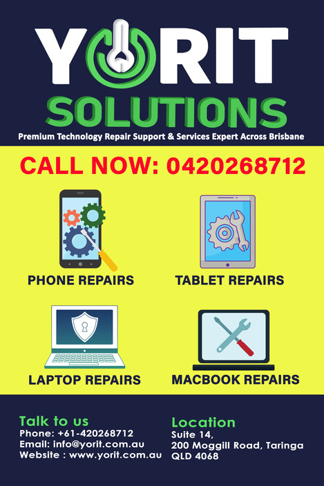 Yorit Solutions Pic 1 - iPhone Repair Samsung Repair Tablet Repair Laptop Repair MacBook Repair Yorit Solutions