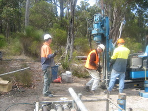 Geo Sonic Drilling Pic 2 - Sonic drills for installing monitoring wells