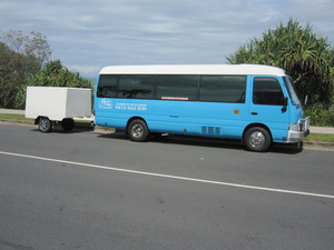 Blue Bay Bus Service Pic 2 - Trailers available