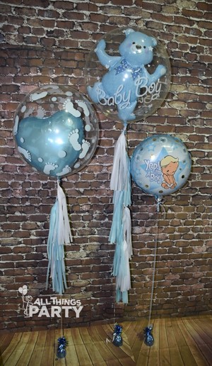 All Things Party Pic 5 - Baby Shower balloons for a Baby Boy