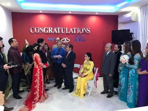 CECILIA LAM MARRIAGE CELEBRANT Pic 3 - Traditional ceremony Le Gia Tien at our Fairfield Office