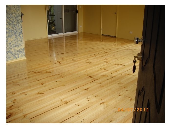 David's Floor Resurfacing Pic 1 - New Pine