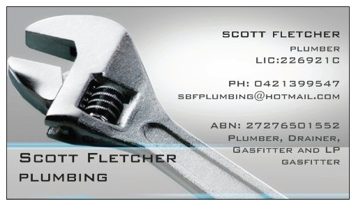 Scott Fletcher Plumbing Pic 1