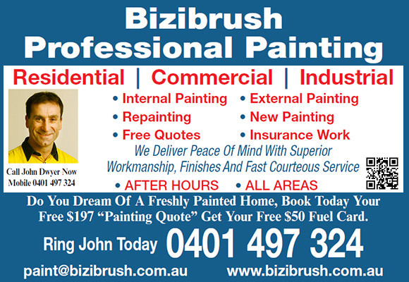 Bizibrush Pic 1 - painters Warrnambool painters Allansford painters Dennington home painters house painters Bizibrush painters Nullawarre painters Port Fairy painters Portland