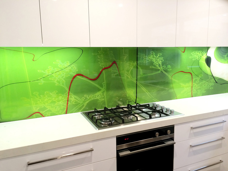 Paul M Pic 1 - Printed glass splash back