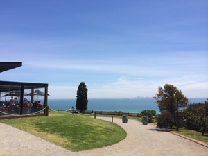 Jack Rabbit Vineyard Pic 3 - View of the bay from the cafe