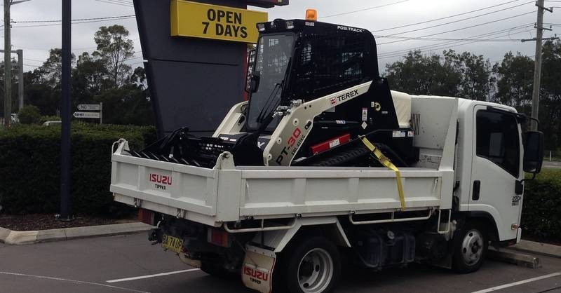 Corliss Contracting Pic 1 - PT30 and 2 Tonne tipper