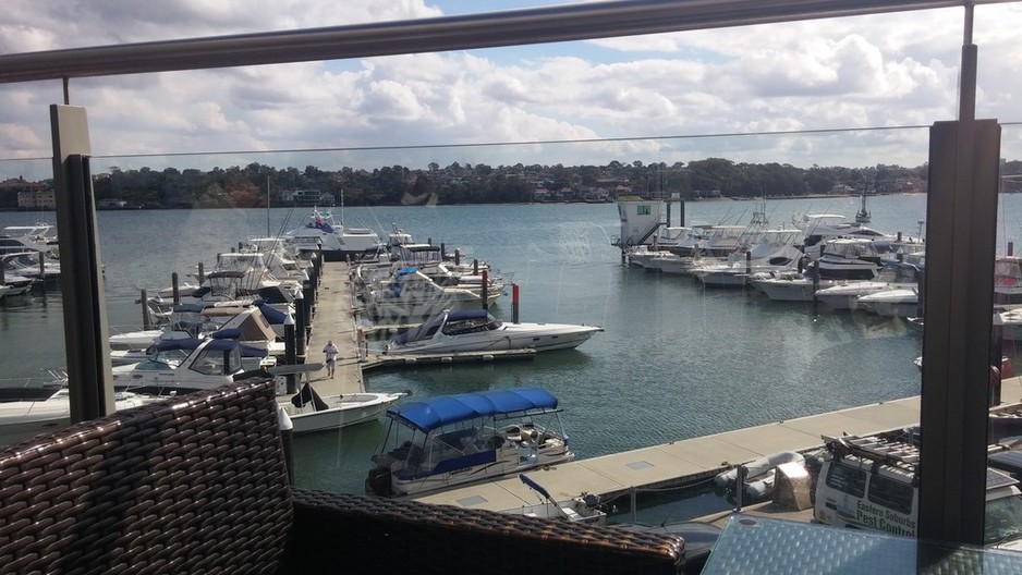 The Captains Grill Restaurant Pic 1 - The Captians Grill Sans Souci view from the balcony