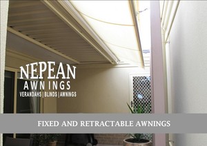 Nepean Awnings Pic 4 - Mornington Blinds