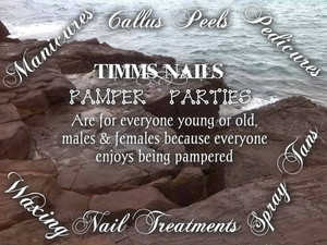 Timms Nails Pic 2 - Pamper parties available for girls from the age of 5