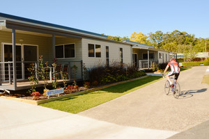 BIG 4 Noosa Bougainvillia Holiday Park Pic 5 - Cabin accommodation to suit all travelers from 3 Bedroom Villas to Budget Cabins