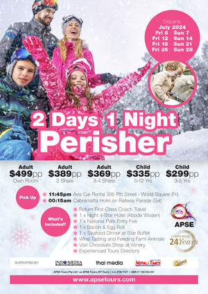 APSE TOURS Pic 5 - Ski Weekend Overnight Package Perisher Ski Resort