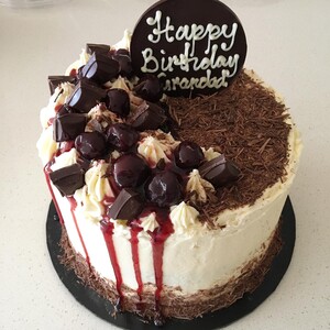 CakeReks Pic 2 - CakeReks Black Forest Birthday Cake