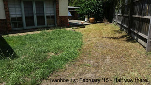 Burgo's Mowing Pic 4 - Ivanhoe VIC 01 Feb 15 Half way there