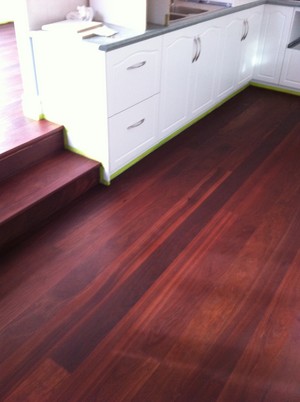 Allegro Flooring Solutions Pic 4 - Recycled Jarrah Finished with Planet Arc Ardvos oil