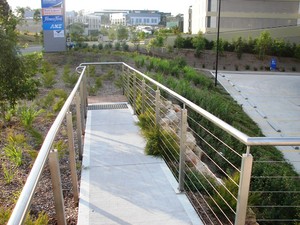 Elite Balustrades Pic 5 - Trimline Aluminium Glass Balustrade sydney