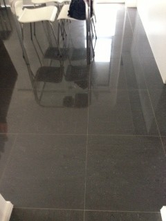 MCD Tiling Pic 5 - 600x600 Polished Black Porceline