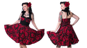 Skullduggery Clothing Pic 3 - Rose Valley Dress by Rockabella