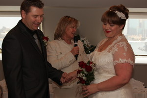 Keri Alexander Celebrant Pic 4 - A wedding onboard a grand PO Cruiser