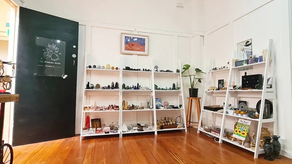 The Reading Room Pic 1 - The Reading Room Wollongong is a sweet little boutique crystal shop with a great vibe that offers psychic medium and astrology readings