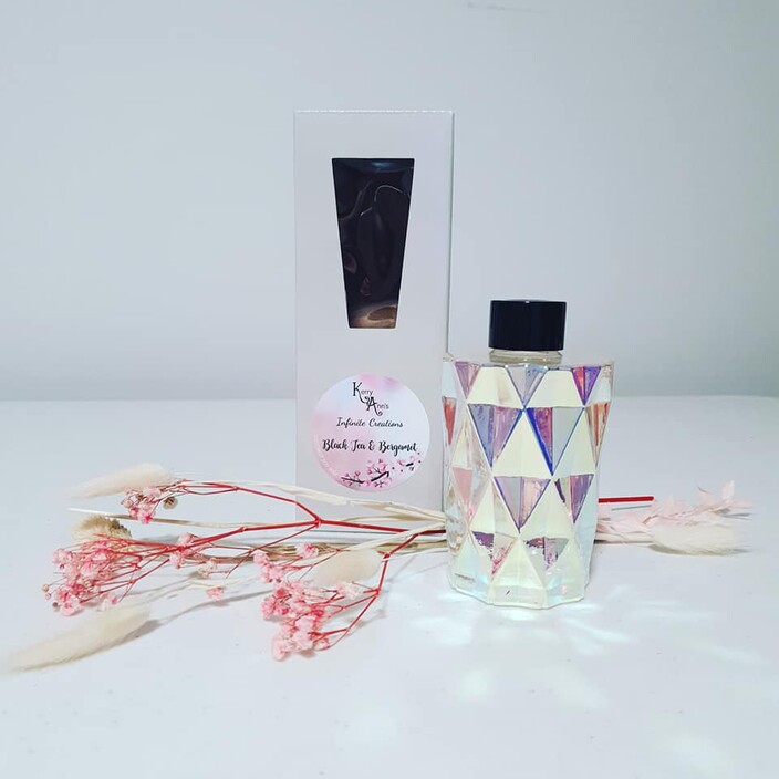 Infinite Creations Pic 1 - Gift Boxed Scented Reed Diffuser Set